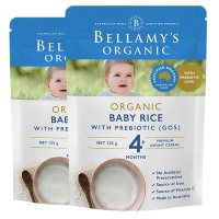 原装进口贝拉米 BELLAMY'S 宝宝有机大米米粉4M+（4个月以上）125g