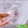 PVC桌布透明防水防油防烫餐桌茶几电视柜桌垫软玻璃塑料水晶桌布 波斯菊1.5mm(环保无味) 40*40