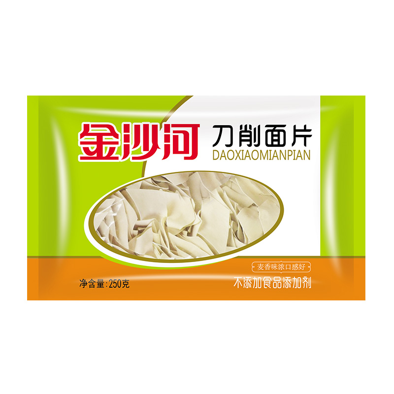 金沙河刀削面片250g