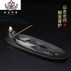 封后陶瓷倒流香炉高山流水创意摆件观赏禅意茶道流香炉檀香线香熏香炉 [山水归云]倒流香炉香薰灯炉/器具