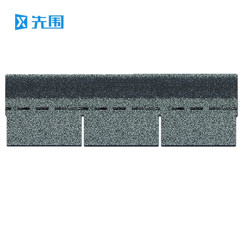 先围 沥青砖瓦片 满胶方形-灰 平方米