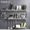卡贝(cobbe)_厨房挂件厨房挂架置物架五金挂件壁挂式调料架用品挂架收纳架碗架刀架