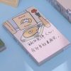 韩系ins风便签纸本fommy萌可爱小女孩卡通森林旅行计划备忘留言本