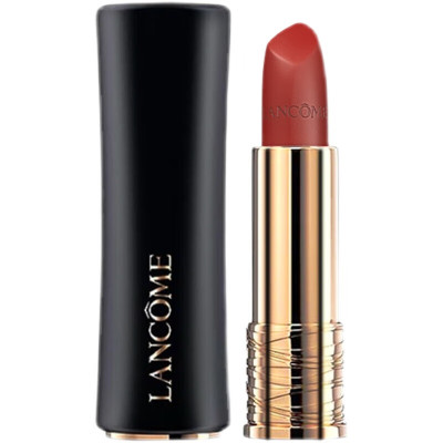 兰蔻（LANCOME） 兰蔻口红唇膏3.4g 持久显色滋润保湿 菁纯丝绒雾面唇膏 196#朱砂橘（胡萝卜色）哑光版