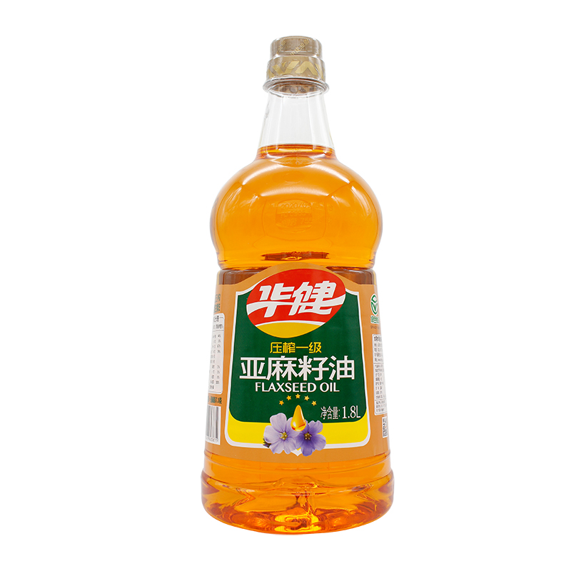 华建诚鑫 压榨一级亚麻籽油1.8L