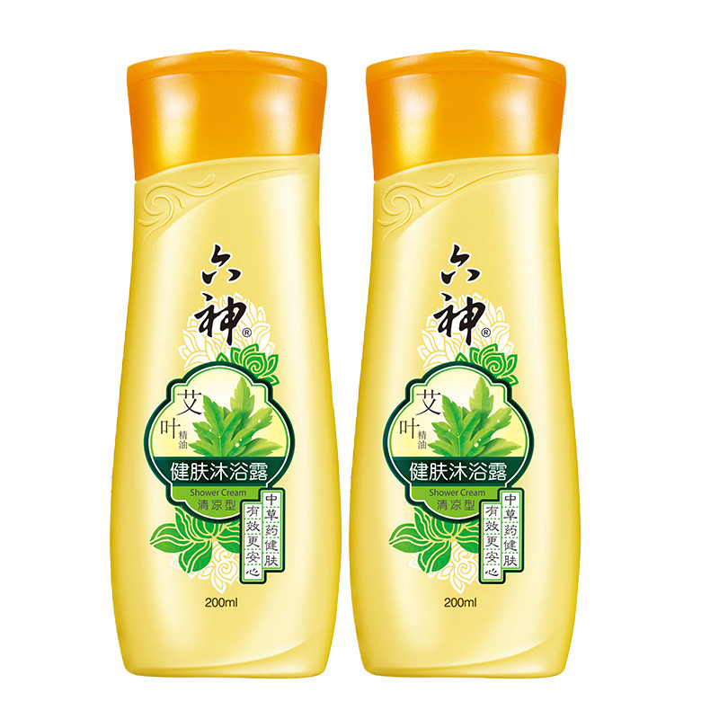 六神 艾叶清凉型 200ml 健肤沐浴露 (计价单位:瓶)