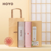 HOYO芦荟毛巾男女家用纯棉洗脸吸水不掉毛2条/礼盒套装7244