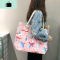 韩国ins帆布袋简约百搭麻绳包女新款购物袋棉布学生女小清新校园NEW LAKE女士单肩包