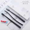简白 酒店民宿一次性洗漱用品套装牙刷牙膏宾馆专用牙具|牙具黑色100套