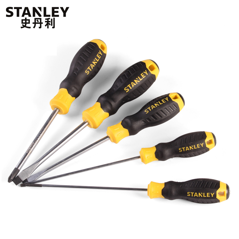 史丹利(STANLEY)60-807-23B系列胶柄十字螺丝批PH1x200mm