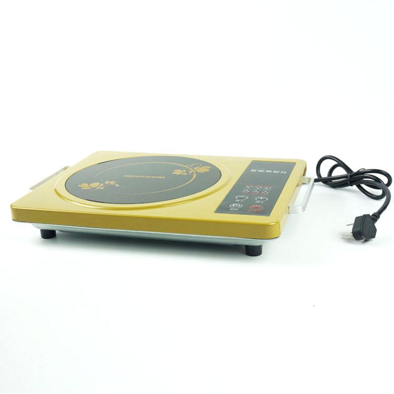 土豪金全钢电陶炉家用无辐射电磁炉智能光波炉电池炉台式爆炒烧烤