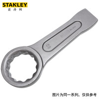 史丹利(STANLEY)96-929-23 梅花敲击扳手 公制重型单头 直柄敲击呆扳手 100MM