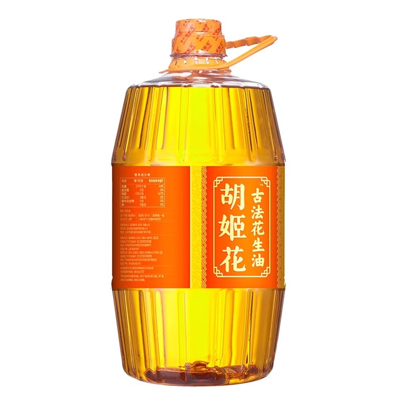 胡姬花古法花生油4L 物理压榨 食用油高清大图