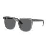 RayBan中性方形全框轻蓝色偏光太阳镜 适合日常休闲出行墨镜25夏季新款
