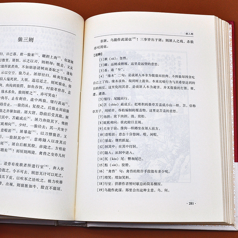 [正版]精装聊斋志异原著 聊斋志异文言文 蒲松龄著 原文译文注释 国学经典系列丛书 青少年版 古典文学书籍 神魔爱情小说