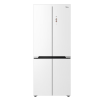 美的(Midea)BCD-435WUSGPZM 冰箱435升十字四门智能净化除菌纯平全嵌保鲜智能家用电冰箱 凝光白