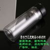 双层隔热杯[普通单层底]广告杯 300ml - 广告杯无赠品 男士双层水杯加厚高硼硅玻璃杯防滑防爆中式水杯办公室商务水晶