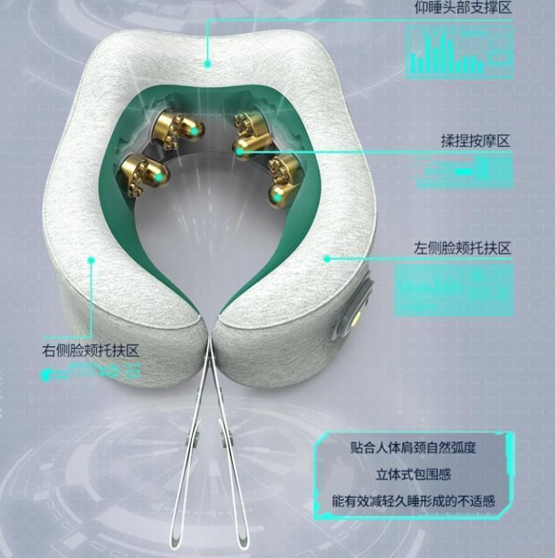 和正(HEZHENG) HZ-U1 U型多功能颈椎按摩器颈椎按摩器颈部按摩仪 肩颈按摩器 护颈仪