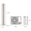 海尔(Haier) KFR-72LW/A2KDB81U1 一级能效变频圆柱柜机 3匹