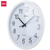 得力(deli) M 9006挂钟(白)(只)37CM(14.5寸) G
