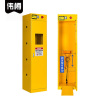 伟樽气瓶柜黄色单瓶一代报警器500*450*1900mm台