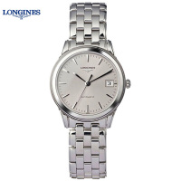 浪琴(LONGINES) 军旗系列 休闲日期 银色表盘 机械男士表L4.774.4.72.6