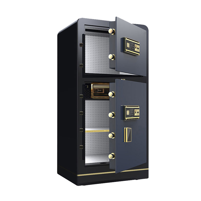 鑫金虎 保险柜双门家用指纹密码580*480*1200mm加厚款高清大图