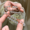 冰飘南红葫芦天然白水晶手串女款高级感招财能量手链闺蜜礼物