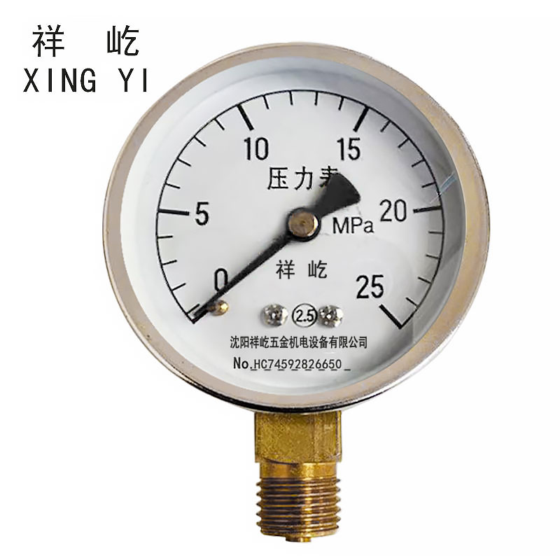 祥屹 压力表检测定制型 Y50 块 0-25Mpa