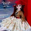 60厘米芭比洋娃娃玩具女孩公主仿真精致裙单个礼盒套装|60厘米【眨眼版】黎菲公主 普通版+礼盒+礼包A