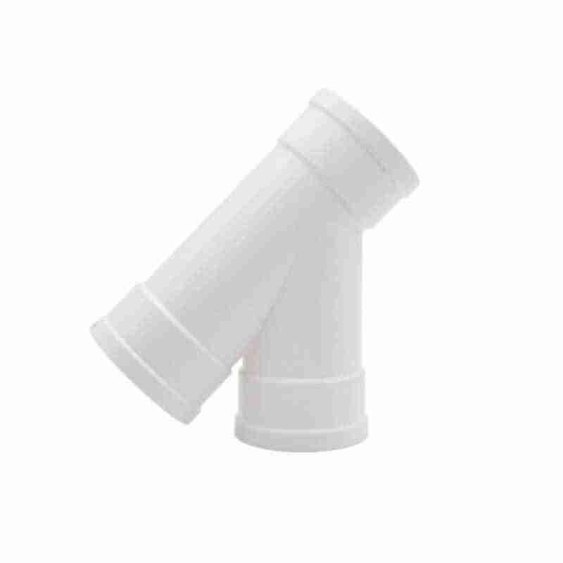 PVC排水管材管斜三通(单位:个)