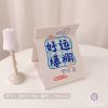 白色-好运爆棚 折叠化妆镜大号高清台式随身镜女学生宿舍圆镜可爱浴室镜子小化妆
