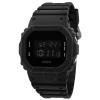 卡西欧(CASIO) G-shock 简约百搭防水报警计时石英数字男士手表 DW-5600BB-1