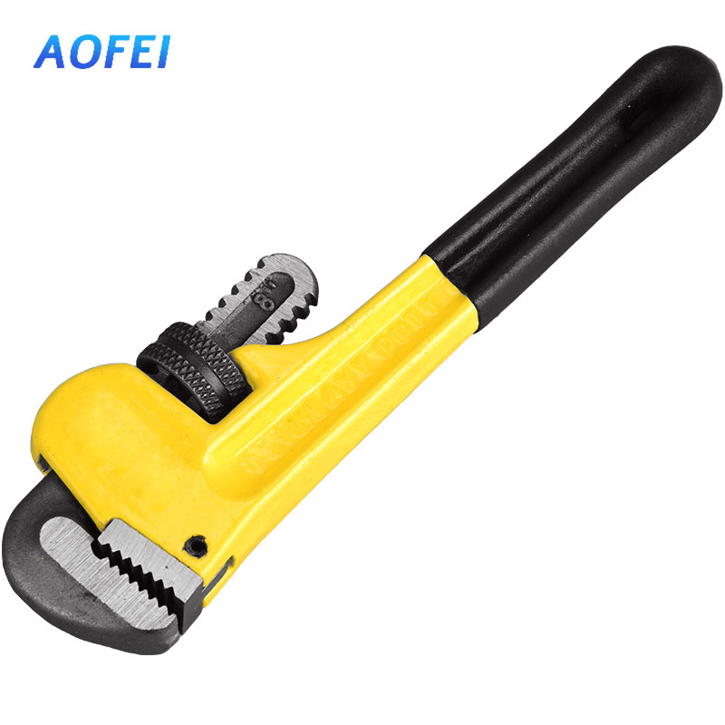 澳狒 钳子 重型管子钳 8英寸水管钳 水泵钳 圆管钳 管子扳手钳子工具