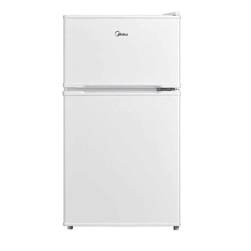 美的(Midea) BCD-88CM冷冻藏双门小冰箱 单身必备家用节能省电静音