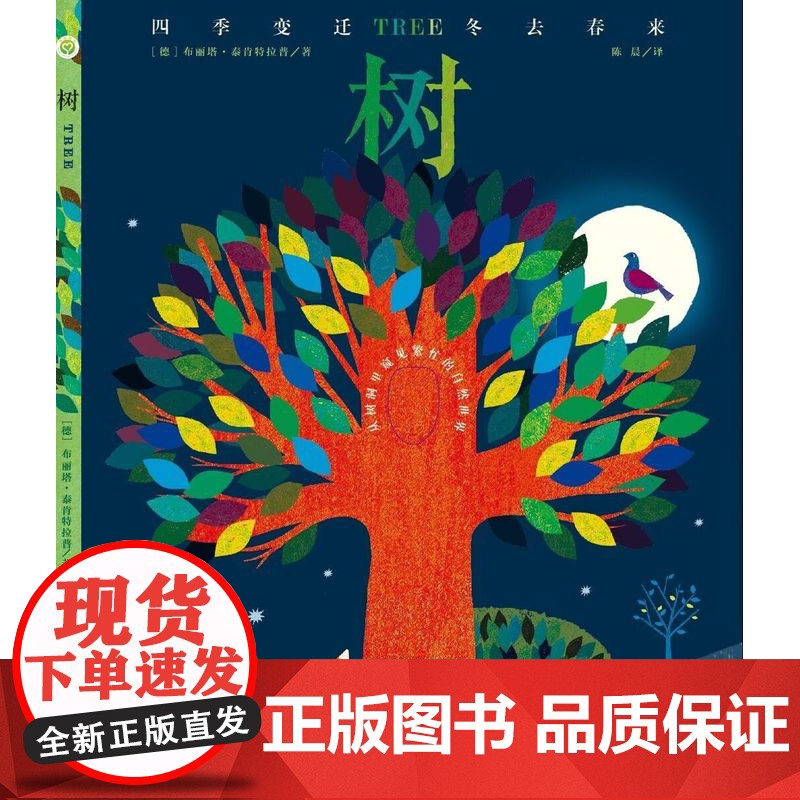 树 四季的绘本 带孩子做大自然的换装师 体验人生四季唯美的旋律 苏美童书