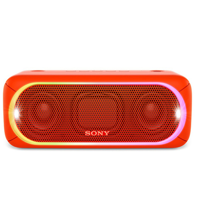 Sony/索尼 SRS-XB30 无线蓝牙防水音箱 防水 重低音便携音响(红色)