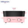 东菱(Donlim)多功能料理锅 家用可定时多功能 火力可调 不沾涂层电火锅DL-5701(粉)