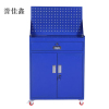 誉佳鑫工具柜加厚铁皮储物柜工厂车间用带抽屉汽修多功能收纳柜蓝色一斗小柜含轮子