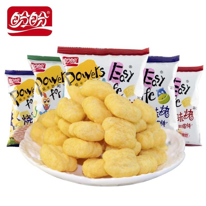 盼盼麦香鸡味块105g袋装牛排味零食非油炸膨化薯片食品休闲网红