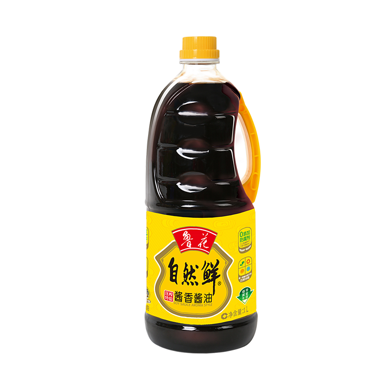 鲁花 食用油 自然鲜酱香酱油1L/瓶 12瓶/箱