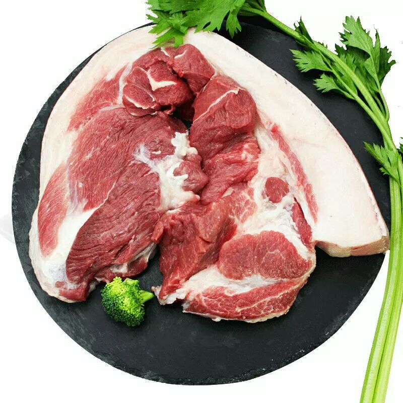 猪肉新鲜猪肉五花肉瘦肉现杀土猪肉猪腿肉散养沂蒙山黑猪肉3斤后腿肉