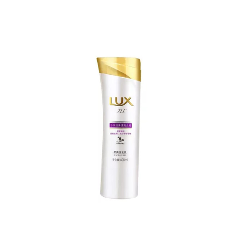 力士(LUX) 水润丝滑柔亮洗发乳清爽去屑型 400ml *12