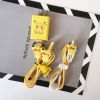 华为荣耀9x/9xPro/20i/9i数据线保护套畅享10/9plus充电线保护线 卡通皮卡丘 普通套餐
