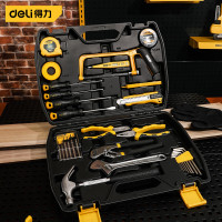 得力(deli)30件套工具箱套装电工工具套装多功能工具箱综合维修应急包DL5964