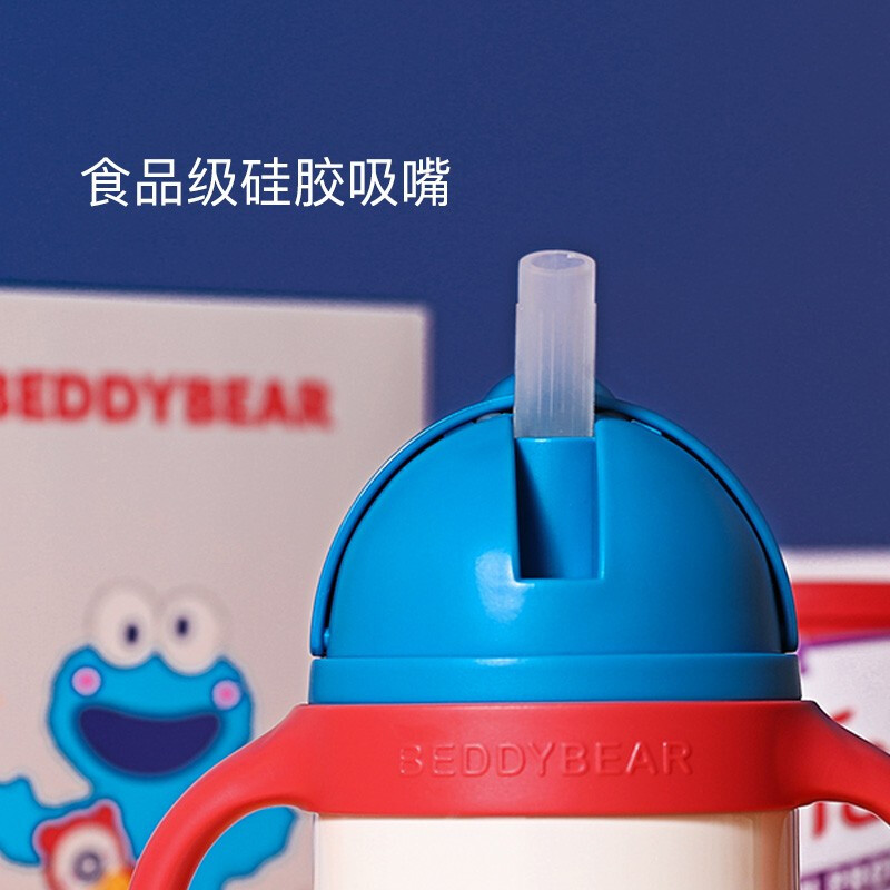 杯具熊火火甜饼怪(私人定制)儿童保温杯儿童水杯316不锈钢内胆儿童保温壶400mlBEDDYBEAR
