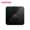 蓓慈(beici)电子秤BC516B智能家用体重秤健康秤USB充电蓝牙连接黑色