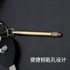家用便携牙签不锈钢钛合金家用剔牙神器多功能工具随身水果签