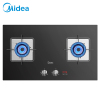 美的(Midea)燃气灶JZT-Q35 智能定时燃气灶 钢化玻璃燃气灶(天然气) 一级能效双灶嵌入式 台嵌两用燃气灶具