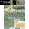YICHENG提花水洗棉大豆夏凉被四件套夏季空调被薄被子软糯可机洗儿童